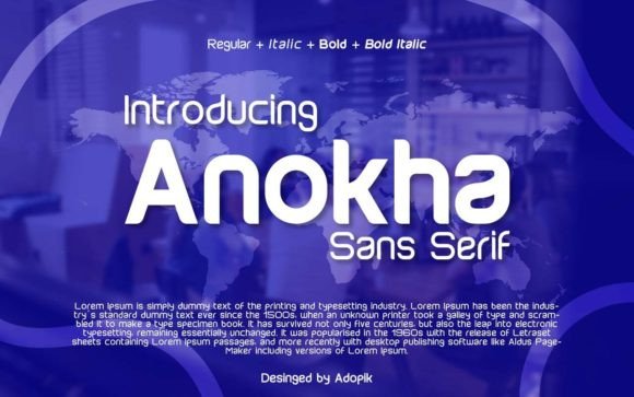 Anokha Font: A Modern Choice for Editorial Design