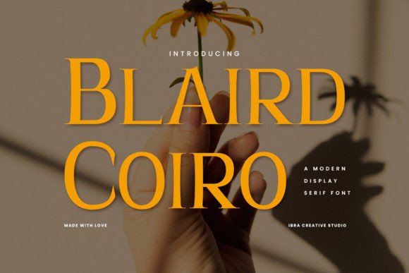 Blaird Coiro Font: A Modern Serif for Editorial Design