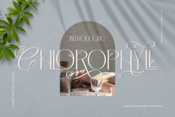 Chlorophyll Font: A Modern, Natural Typeface for Creative Makers