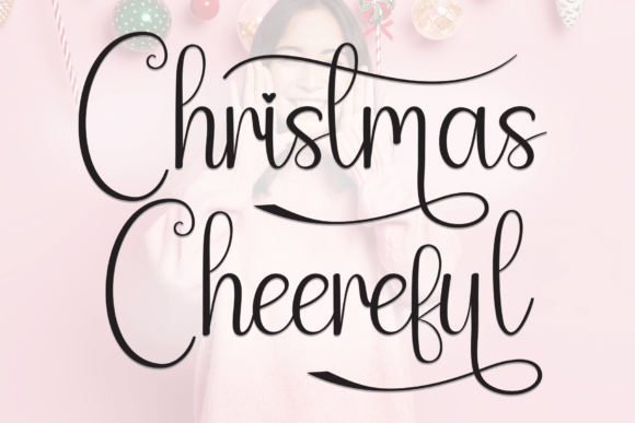Christmas Cheereful Font Adds Fun to Campaign Design