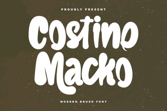 Costino Macko Display Font for Creative Web Projects