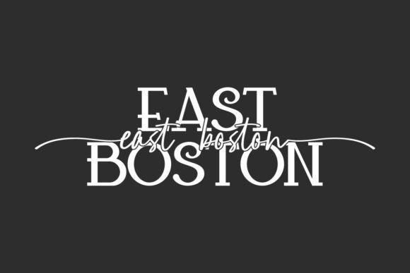 East Boston Font for Minimalist and Elegant Branding Projects