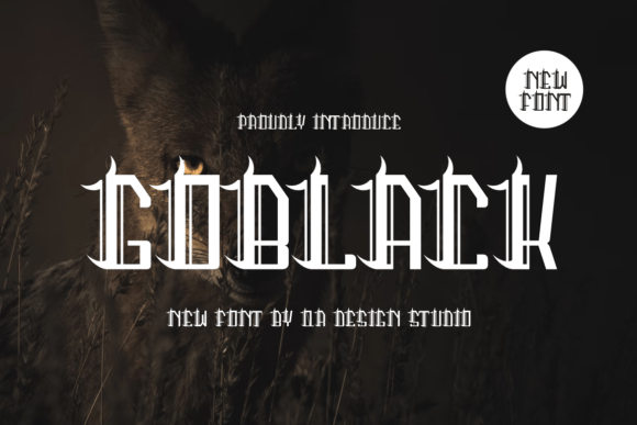 Goblack Font: Bold Typography for Memorable Branding and Campaigns
