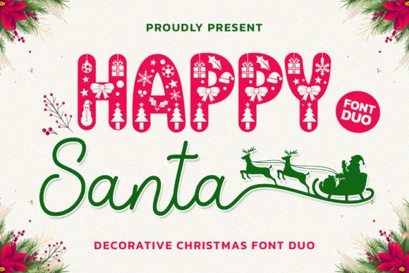 Happy Santa Duo Font Review and Free Download Guide