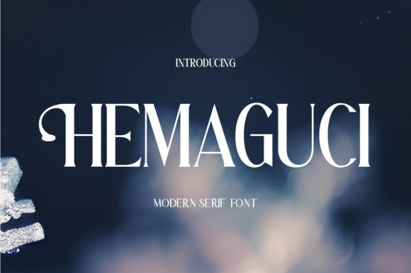Hemaguci Font: A Polished Typeface for Small Business Branding
