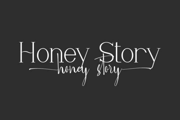 Honey Story Font: Elevate Your Brand with Luxury Typography