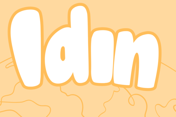 Idin Font for Kids-Centric Campaigns