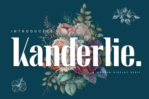 Kanderlie Font for Modern Branding and Digital Campaigns