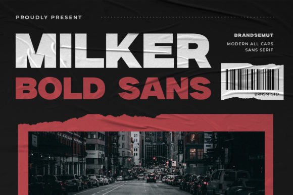 Milker: A Bold and Modern Typeface for Web Designers