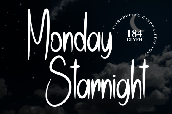 Monday Starnight: A Charming Script Handwritten Font