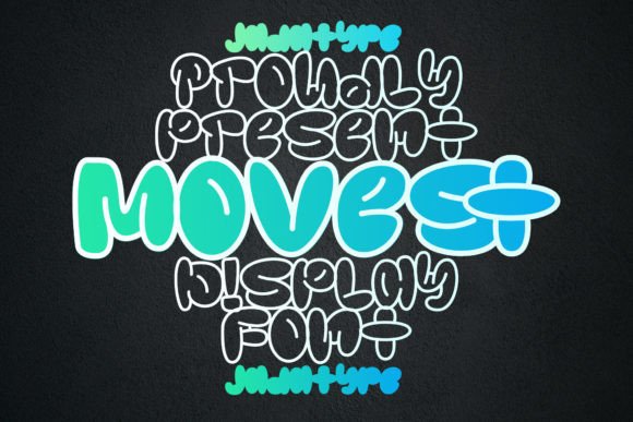 Movest Display Font for Creative Branding and Marketing