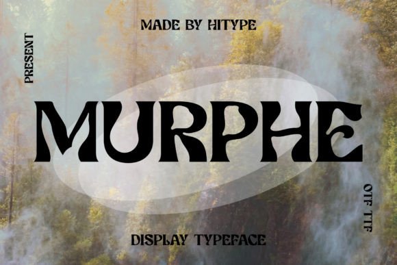 Murphe: A Display Font for Editorial Elegance