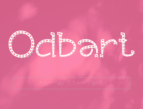 Odbart Font: A Handwritten Script for Memorable Campaigns
