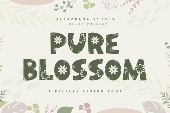 Pure Blossom Font for Creative Campaigns and Branding