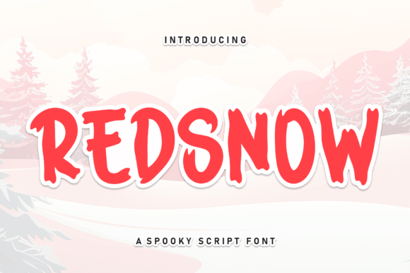 Redsnow Font: A Sweet Addition to Editorial Design