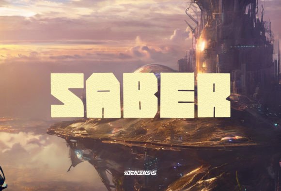 Saber Font: A Bold Display Typeface for Editorial Impact