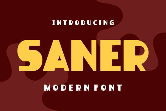 Saner Font: A Quirky Display Typeface for Editorial Design