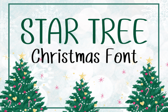 Star Tree Font: A Handwritten Typeface for Editorial Charm