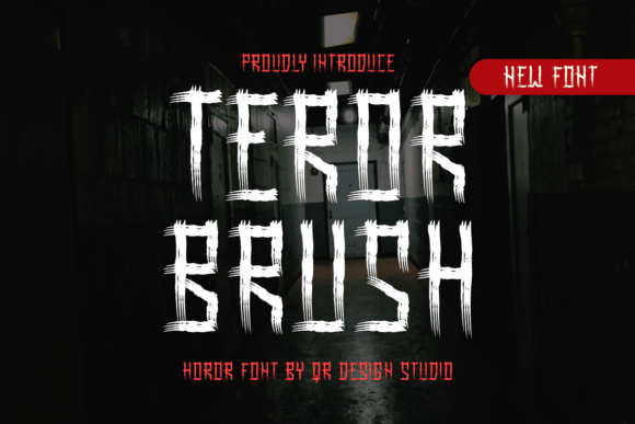 Teror Brush Font for Magical Branding and Creative Designs