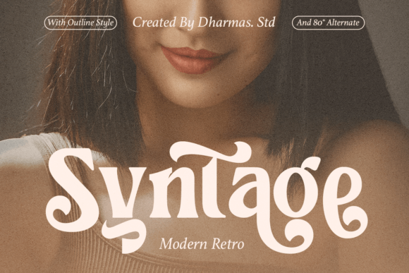 Using Syntage Font in Branding Projects