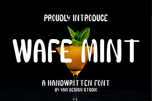 Wafe Mint Font for a Fresh Brand Identity